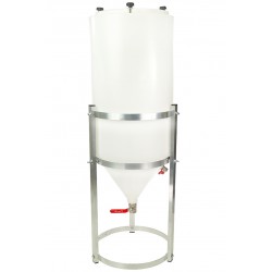 Conical fermenter 80liters ( 21 Gallon) with steel stand